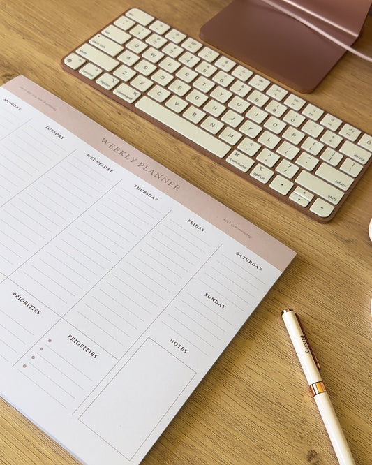 A4 Weekly Planner