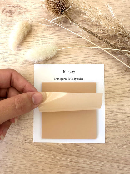 Transparent Sticky Note