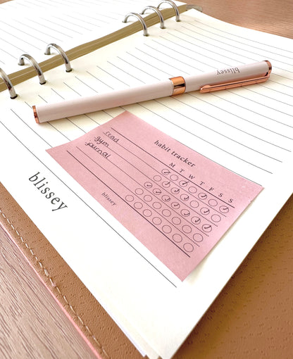 Habit Tracker Functional Sticky Note