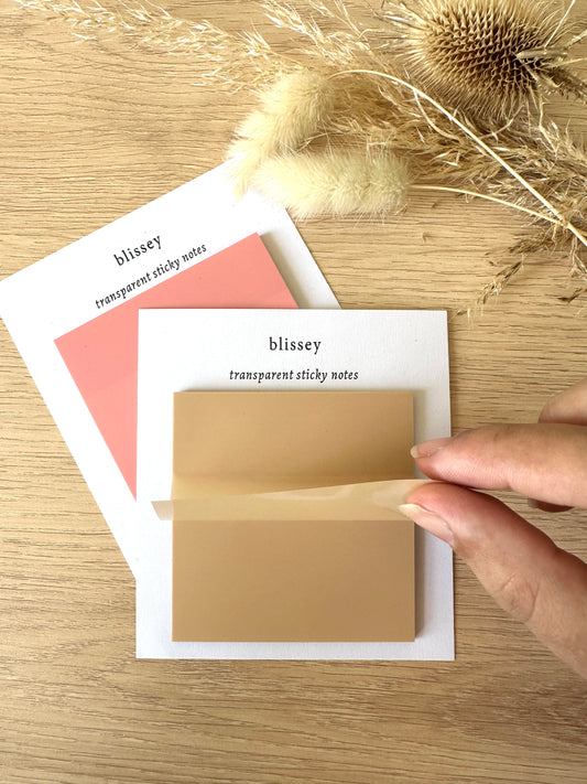 Transparent Sticky Note